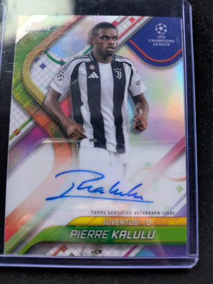 Pierre Kalulu - Auto - Topps Finest UCC 24/25