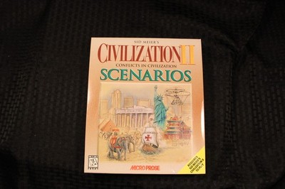Vintage 1996 Sid Meier's Civilization II: Conflicts in Civilization CD SEALED