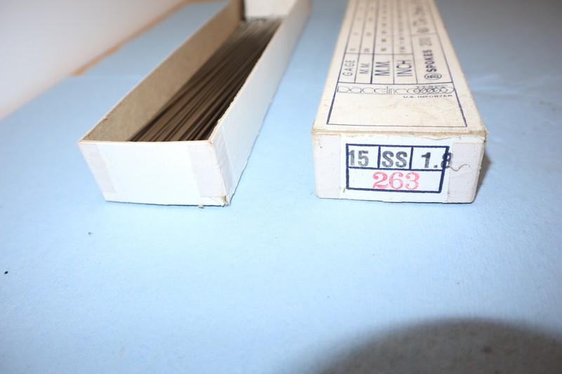 DT Swiss Spokes Stainless Steel 1.8 X 263mm, 148 count