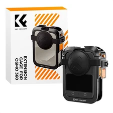 K&F Concept Metal Camera Cage Protective Case w/ Lens Cover for DJI Osmo 360