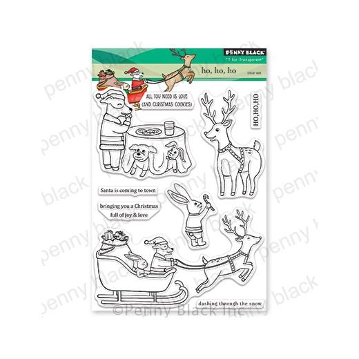 Penny Black Clear Stamps - Ho, Ho, Ho 30-930