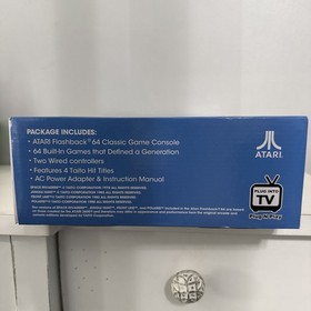 Atari Flashback 64 Special Edition Console With 64 Games Built In, Retro