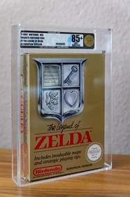 Nintendo NES The Legend of Zelda European Version 1991 VGA 85+