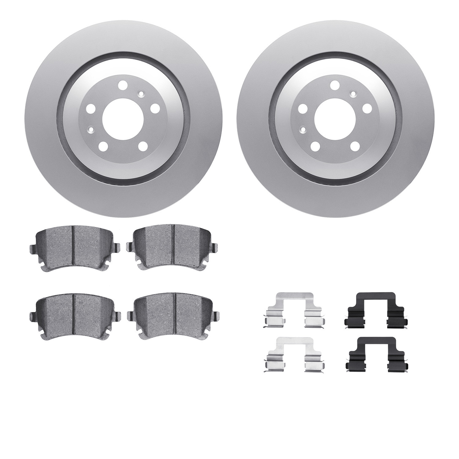 Dynamic Friction 4612-73028 Disc Brake Kit For Select 04-18 Audi Bentley Models