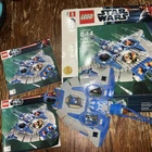 LEGO Star Wars 7250 6205 BOXES MANUALS PARTS MISSING read