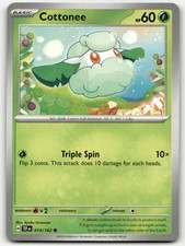 Pokemon TCG Card Scarlet & Violet Cottonee #14