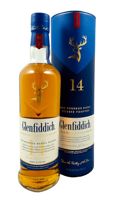 (76,81 /l) Glenfiddich 14 Years Bourbon Barrel Reserve Single Malt Scotch Whisky
