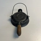 Wagner Cast Iron Miniature Waffle Iron Sidney O Pat Feb 22 1910