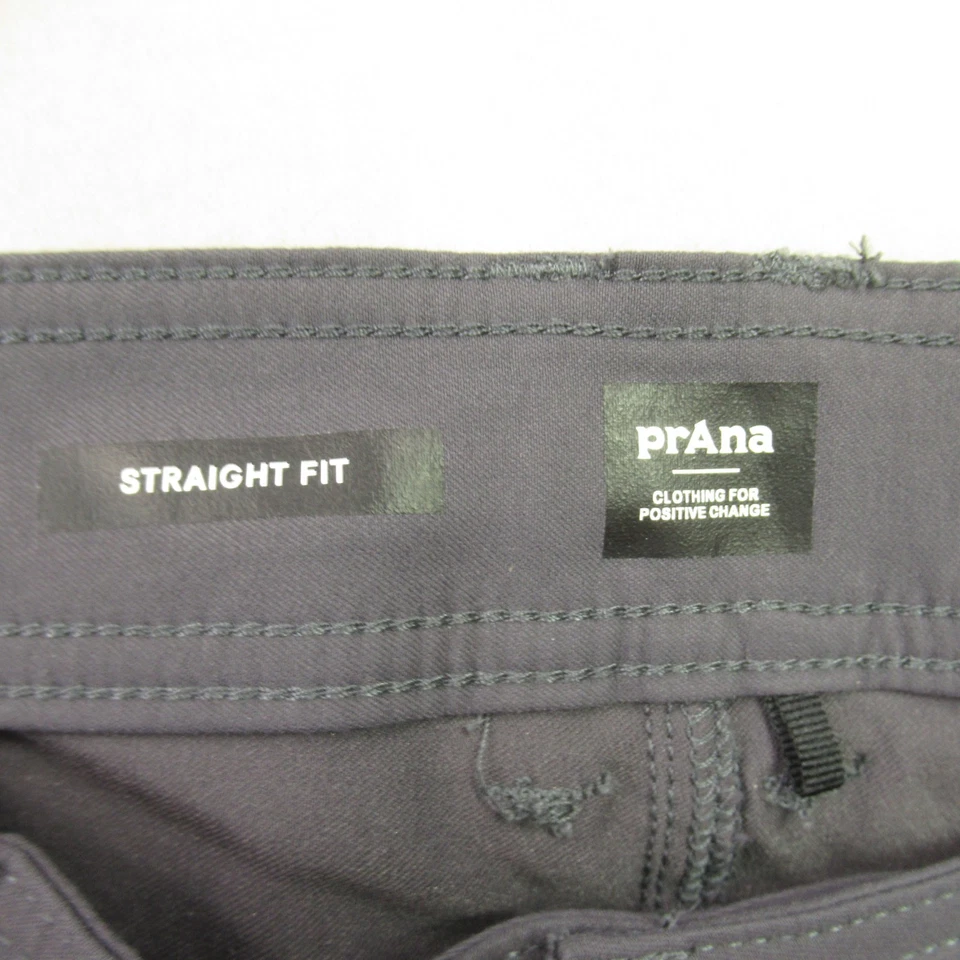 Prana Pants Womens 4 Cargo Pockets Straight Leg Casual Outdoors Gray - Image 3 of 4