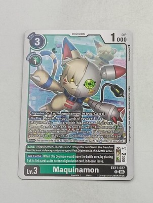 Digimon TCG Einzelkarte Maquinamon NM