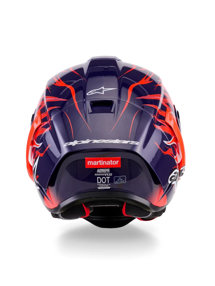 ALPINESTARS SUPERTECH R10 LIMITED EDITION FLYTE HELMET MARTINATOR