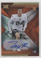 2019 Panini XR Rookies Orange Auto /49 Taylor Rapp #184 Auto u0u