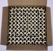 White Polyester Thread Sewing Threads Spools Multipurpose Thread 100 tube