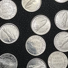 One gram silver round