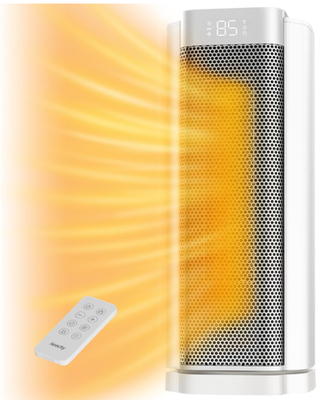 #ad 1500W Space Heater with AI Thermostat Portable Electric Heater with Remote $53.94