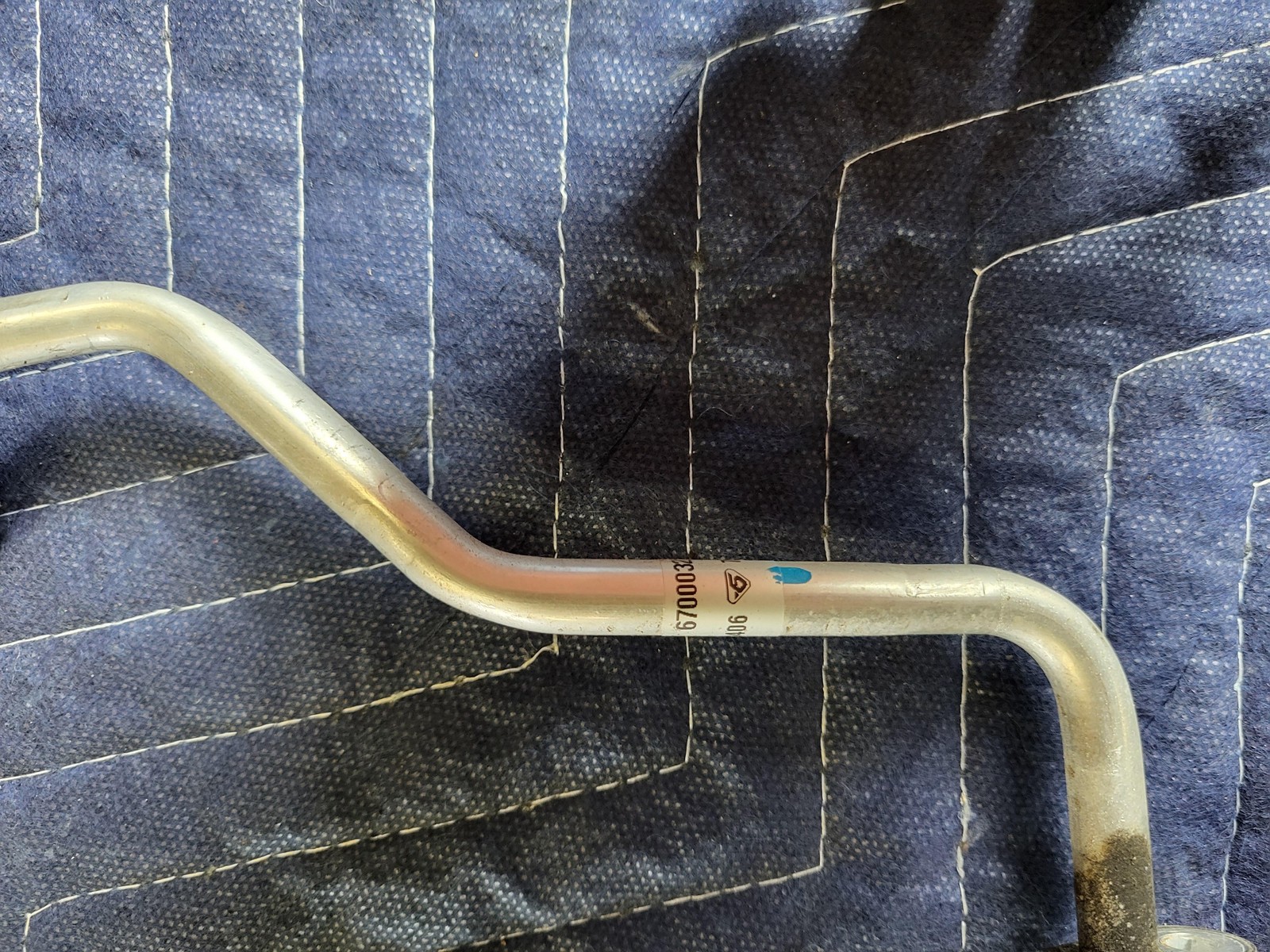Used Oem Maserati A/C Air Conditioner Hose Pipe SET for 2014-17 Quattroporte 3.0