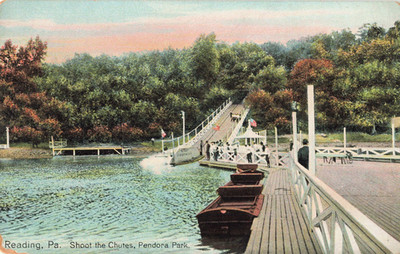 Pennsylvania Postcard divided Back c.1910 Pendora Park Reading