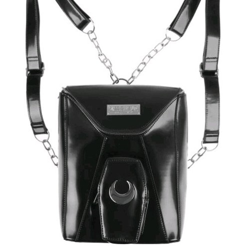 Killstar Black Occult Luxury Coffin Bloodshed Backpack Bag