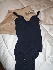 Skims Shapewear Seamless Sculpt Brief Bodysuit Size S Onyx Black