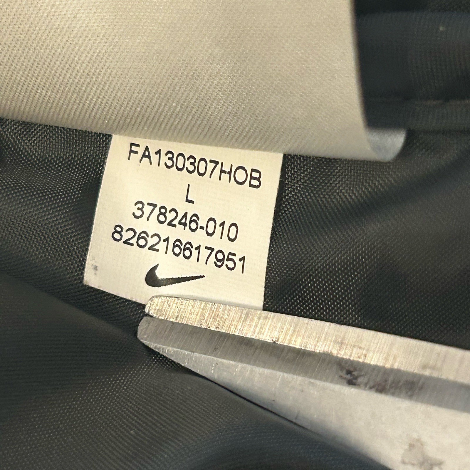 SACAI X NIKE Nike Storm Fit Islanders Giacca Cappotto Parka L Nero Isolato 378246 010 *Senza Cappuccio