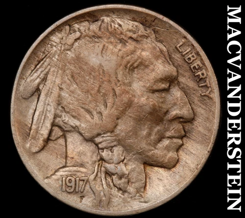 1917 Buffalo Nickel - Almost Uncirculated Better Date No Reserve #i7204