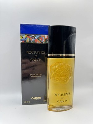 Nocturnes de Caron Eau de Toilette Women Spray 3.3 fl. oz. Blue top box Vintage