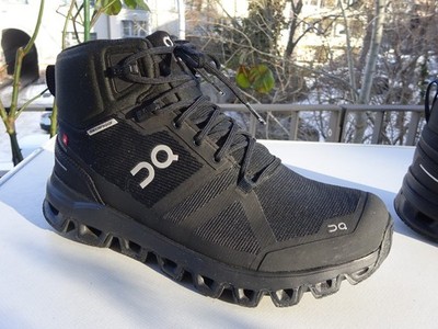 ON Running CLOUDROCK Mid Waterproof Damen Schuhe Stiefel Textil Gr.38(UK5) Neuw