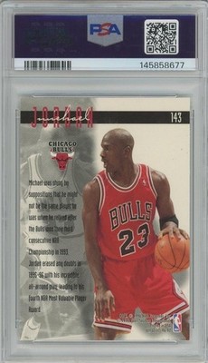 1996 Fleer Ultra Gold Medallion Michael Jordan #143 PSA 8 NM-MT | eBay