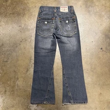 Vintage Y2K Men's True Religion Joey Flared Leg Denim Jeans Grung Fits 30 X 30