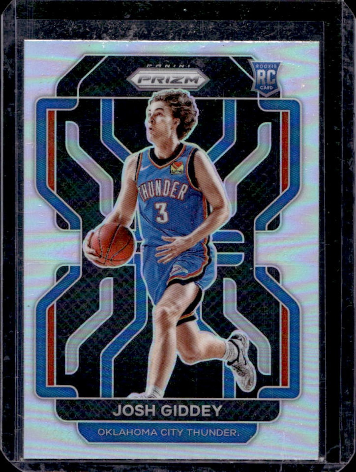 2021-22 Prizm Josh Giddey RC Silver Rookie #301 Thunder