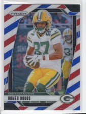#104 2024 Panini Prizm RED WHITE BLUE { Romeo Doubs Green Bay Packers