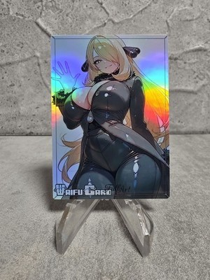 Waifu Card Cynthia Jessie Misty holo Goddess Story Pokemon Girl Trainer TCG