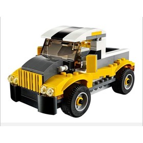 LEGO Creator 31046 Fast Car 3-in-1 Kids Yellow Good Condition Complete 222 Pcs