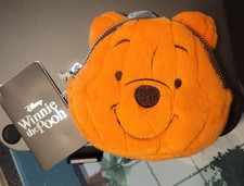Loungefly Winnie the Pooh Plush Pumpkin Cosplay Coin Bag, NWT