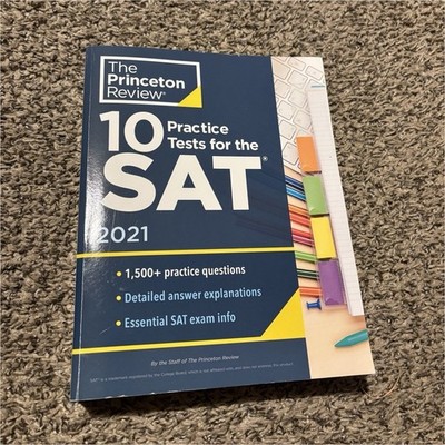 The Princeton Review 10 Practice Tests for the SAT 2021 Study Guide