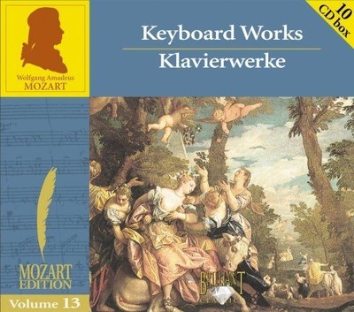 Mozart Edition, Vol.13: Klavierwerke [Hörbuch/Audio-CD] Mozart, Wolfgang-Amadeus