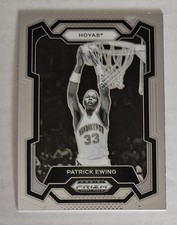 PATRICK EWING 2024 Panini Prizm Draft Picks #20 Hoyas Knicks HOF All-Star