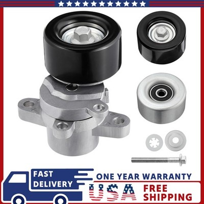 Direct Replacement Belt Tensioner Pulley Kit Front For Nissan Altima Maxima 3.5L