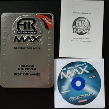 Action Replay Max Disc, Tin, Manual (For Playstation Portable)