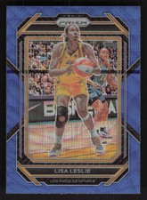 2023 Panini Prizm WNBA #114 Lisa Leslie Blue Wave