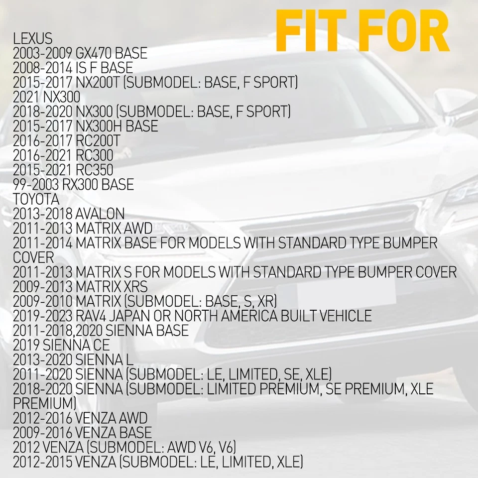 Juego de 2 luces traseras LED tercera tercera de freno para Lexus RC200t RC300 RC350 RX300 Base NX30 Foto 2 de 4