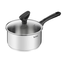TEFAL Titanium Edition Casseruola Acciaio Inox 18cm 2,2L Tutti i Piani Cottura + Induzione