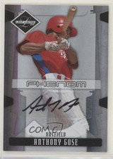 2008 Playoff Prime Cuts Leaf Limited Phenoms Anthony Gose #17 Auto iu7
