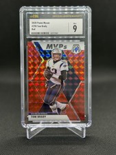 2020 Panini Mosaic - MVPs Tom Brady #298 Red Mosaic Prizm