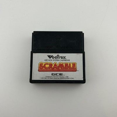Scramble (Vectrex, 1982) Arcade System Cartridge Only Authentic
