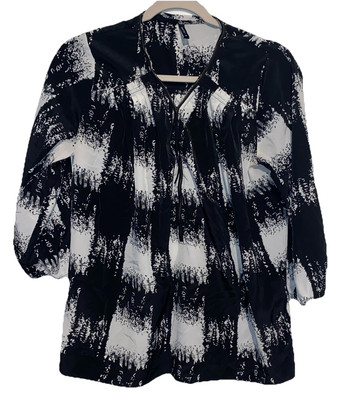 B Young Women s Blouse | 3/4 Sleeve Pullover Size 38