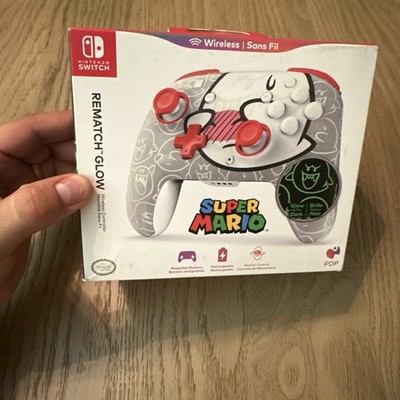PDP REMATCH GLOW Wireless Controller for Nintendo Switch (BooHoo)