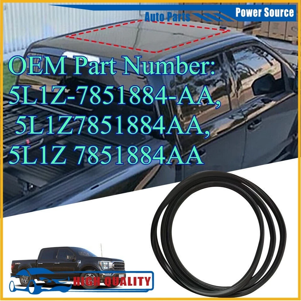1pc.Sunroof.Weatherstrip.seal.Fits.for.Ford.F250F350.Super.Duty.2003-2016.New - Изображение 2 из 4