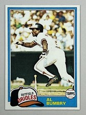 1981 Topps #425 Al Bumbry Baltimore Orioles