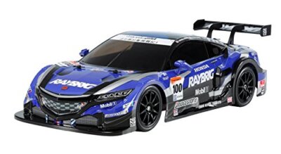 タミヤ 1/10 電動RCカーシリーズ No.599 RAYBRIG NSX Tamiya 1/10 Electric RC Car Series No. 599 Raybrig NSX Concept